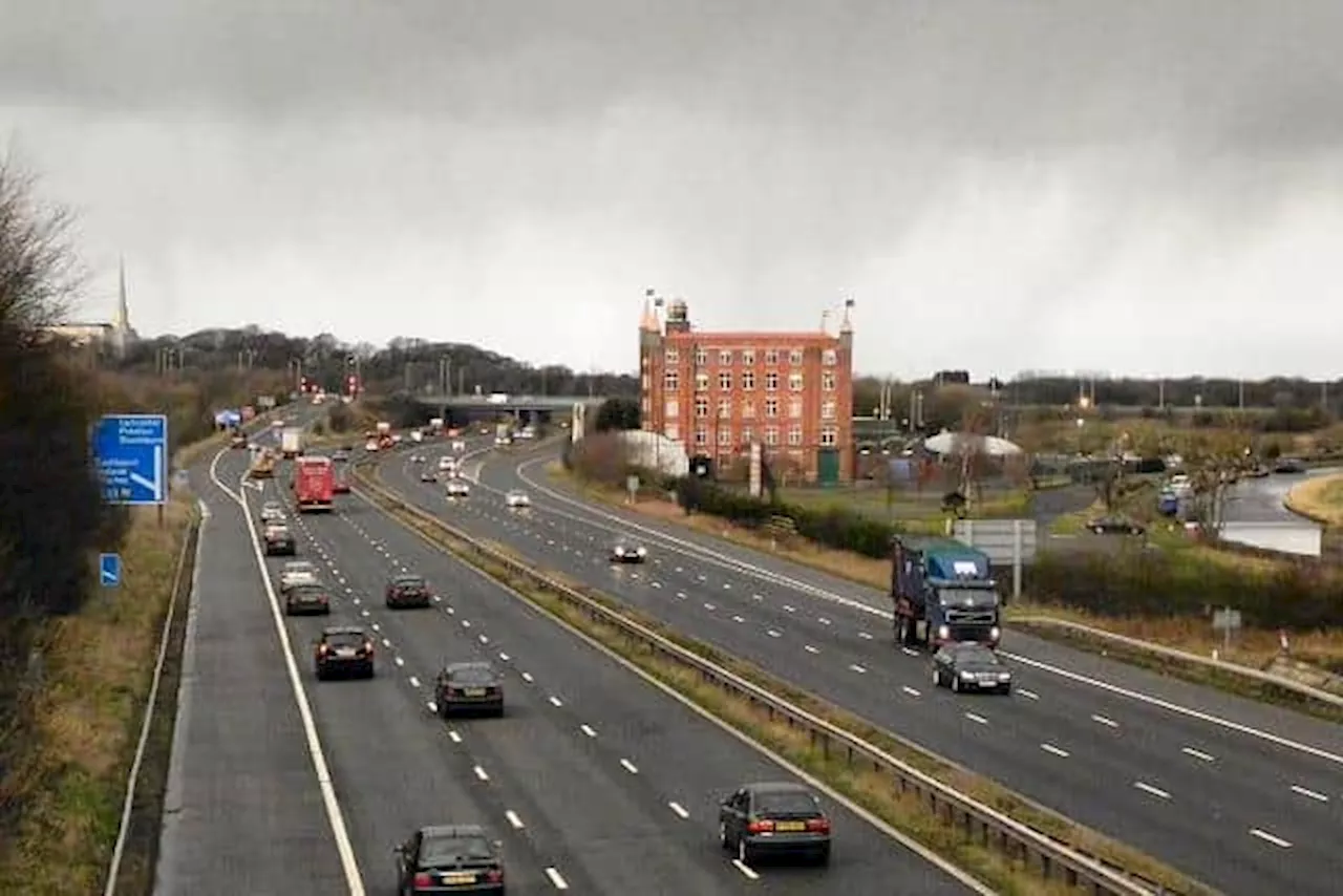 Vehicle Fire Causes Delays on M61 Towards Manchester