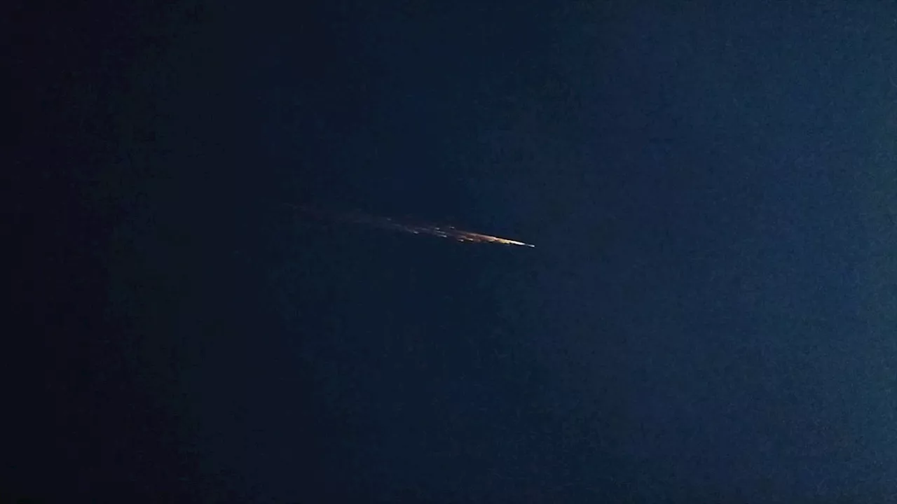 Chinese space junk falls to Earth over Southern California, creating spectacular fireball