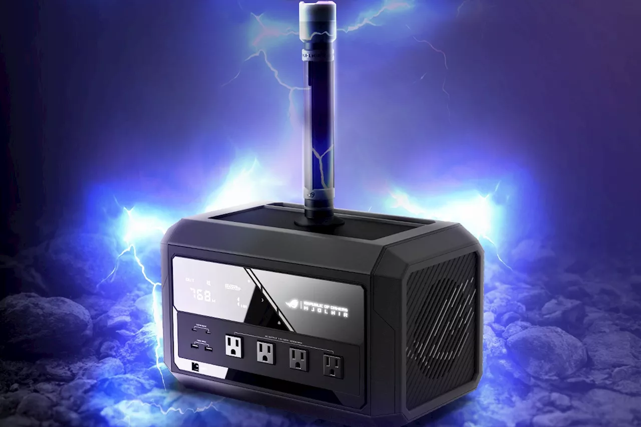 ASUS Teases ROG Mjolnir Power Station