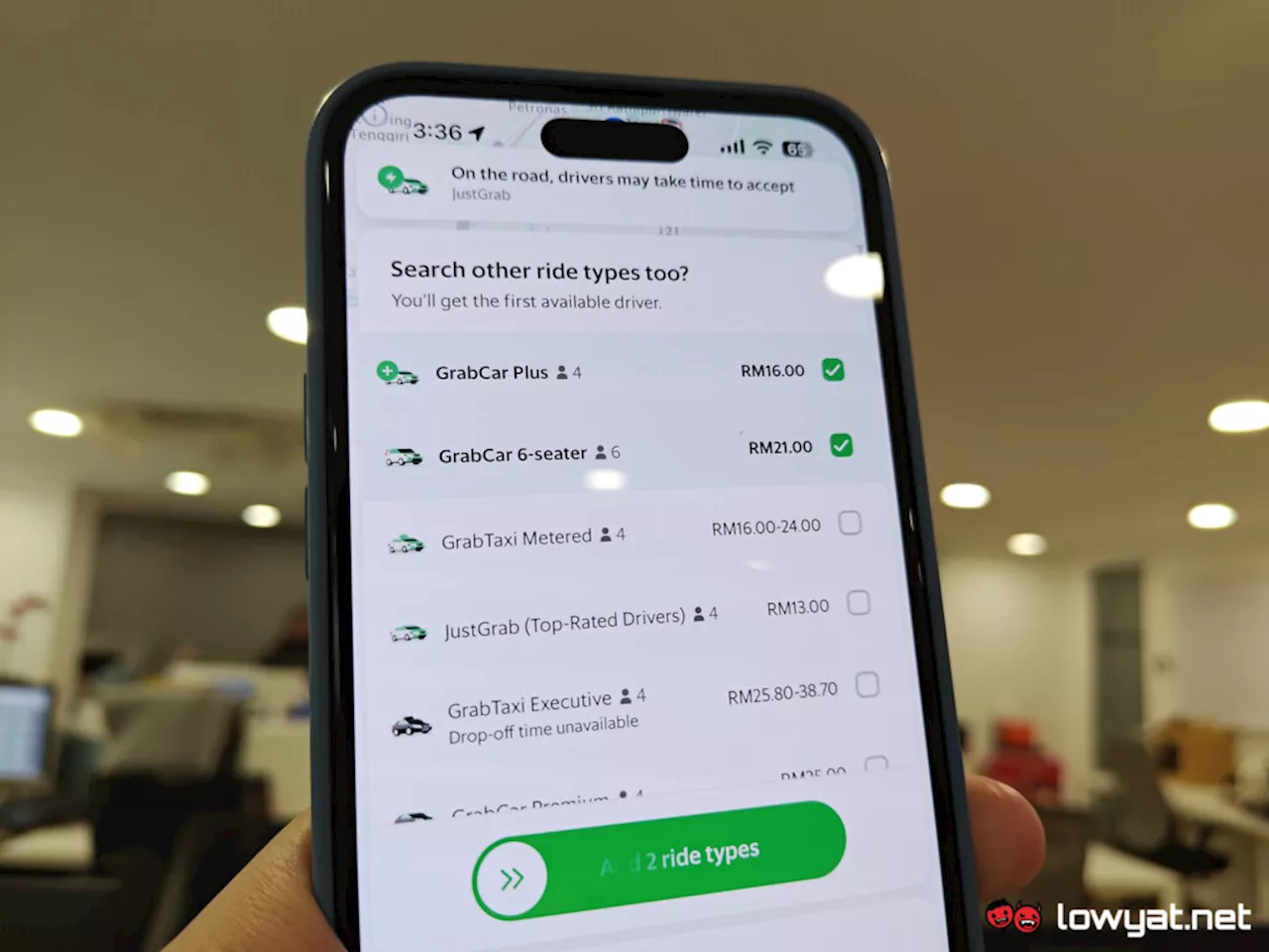 Grab Introduces New Feature That Lets You Book Multiple Types Of Rides Simultaneously