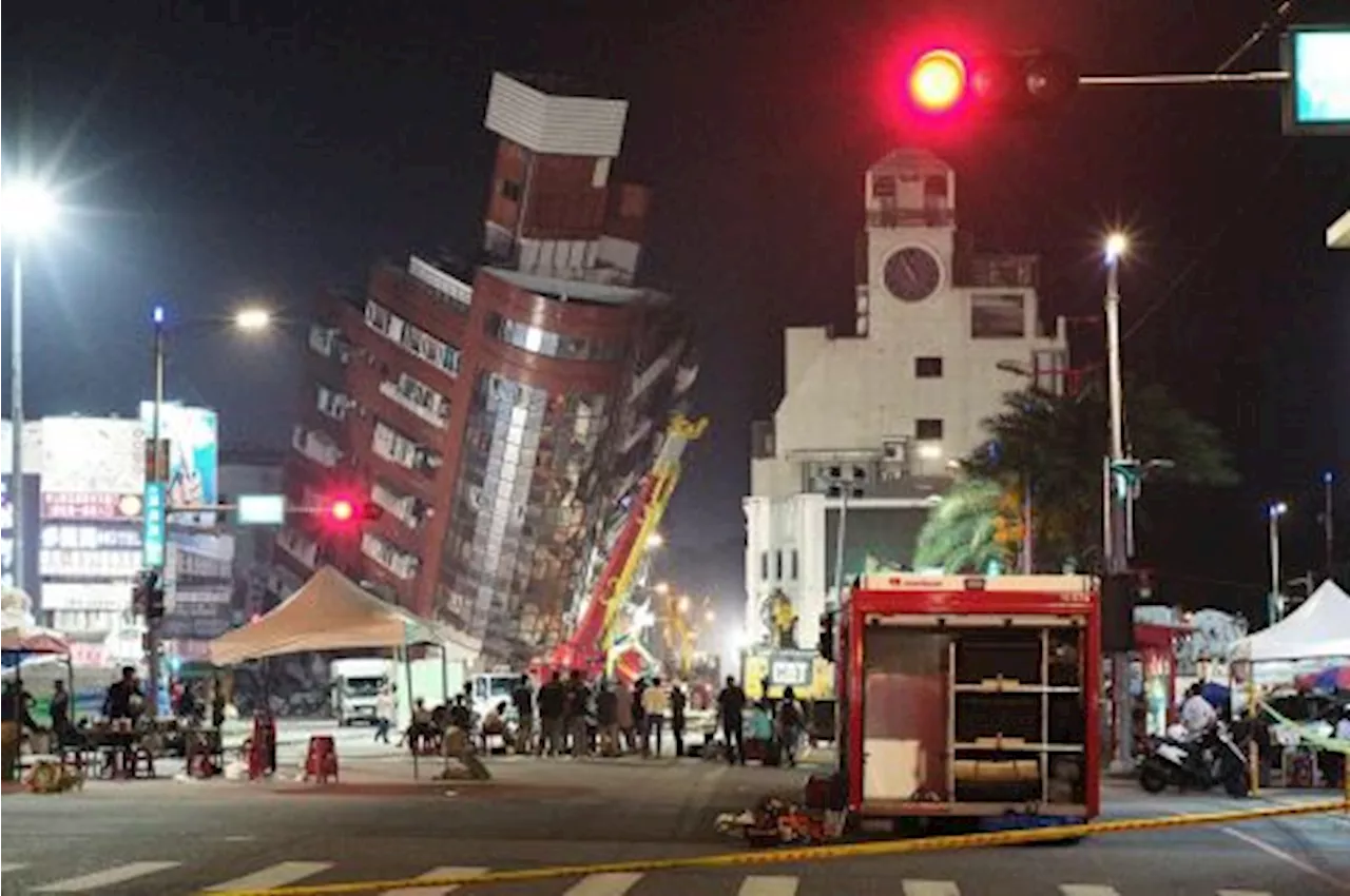 9 Tewas, Lebih dari 1.000 Terluka dalam Gempa Terkuat di Taiwan