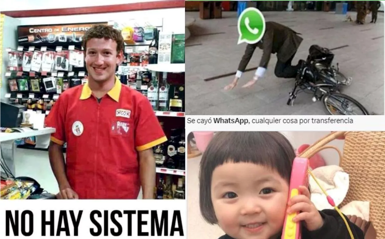 Los mejores MEMES de la caída de WhatsApp este 3 de abril 2024