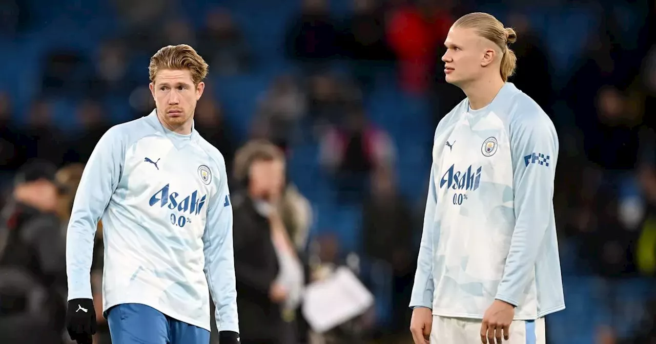 Guardiola explains De Bruyne and Haaland's absence against Aston Villa