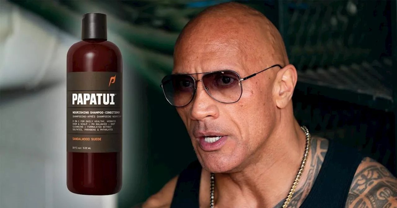 Dwayne 'The Rock' Johnson baffles fans with new shampoo line