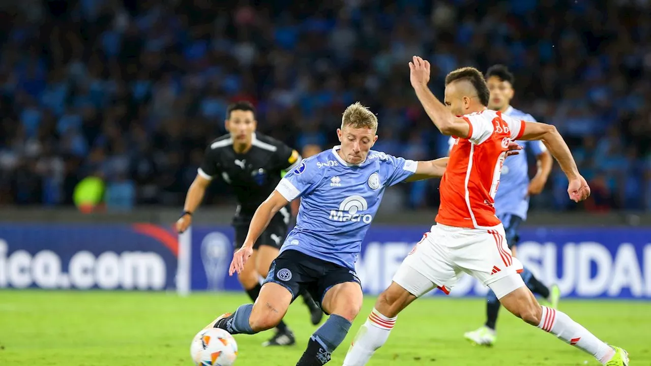 Belgrano igualó sin goles ante Inter de Porto Alegre por la Copa Sudamericana