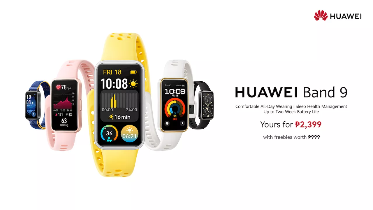 Huawei Launches HUAWEI Band 9, Redefining Wearable Technology