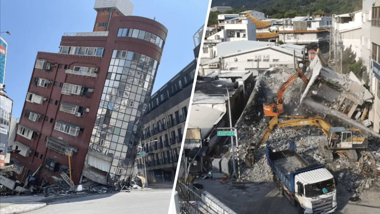 Strongest earthquake in 25 years rocks Taiwan, killing at least 9 people and injuring hundreds more