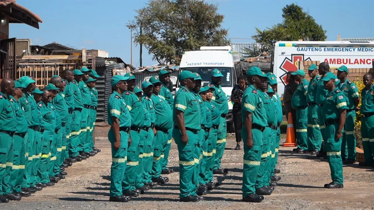 Gauteng EMS welcome 1 120 emergency care interns