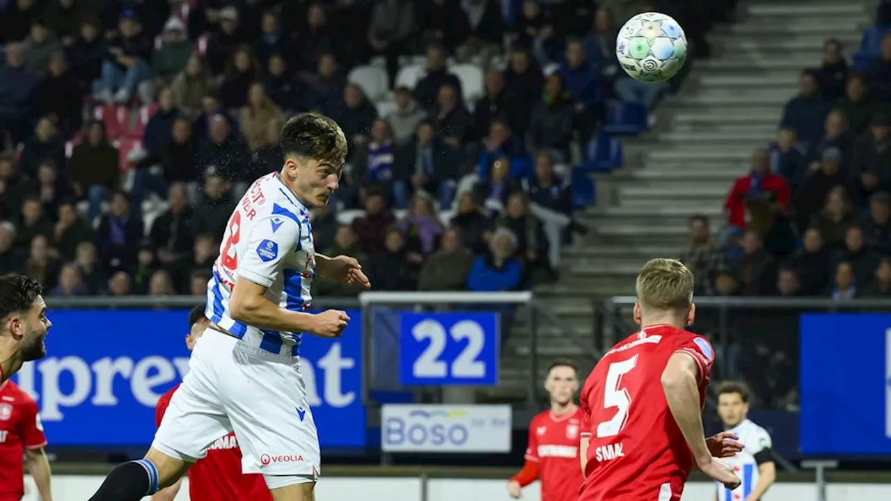 Doelpuntenregen bij Heerenveen-Twente • Utrecht heeft buit binnen tegen PEC