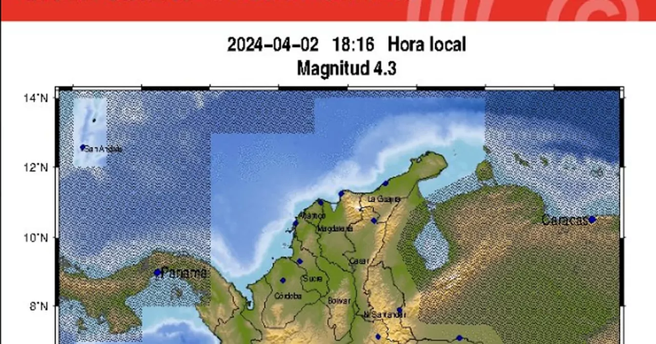 Nuevo sismo en el centro de Colombia