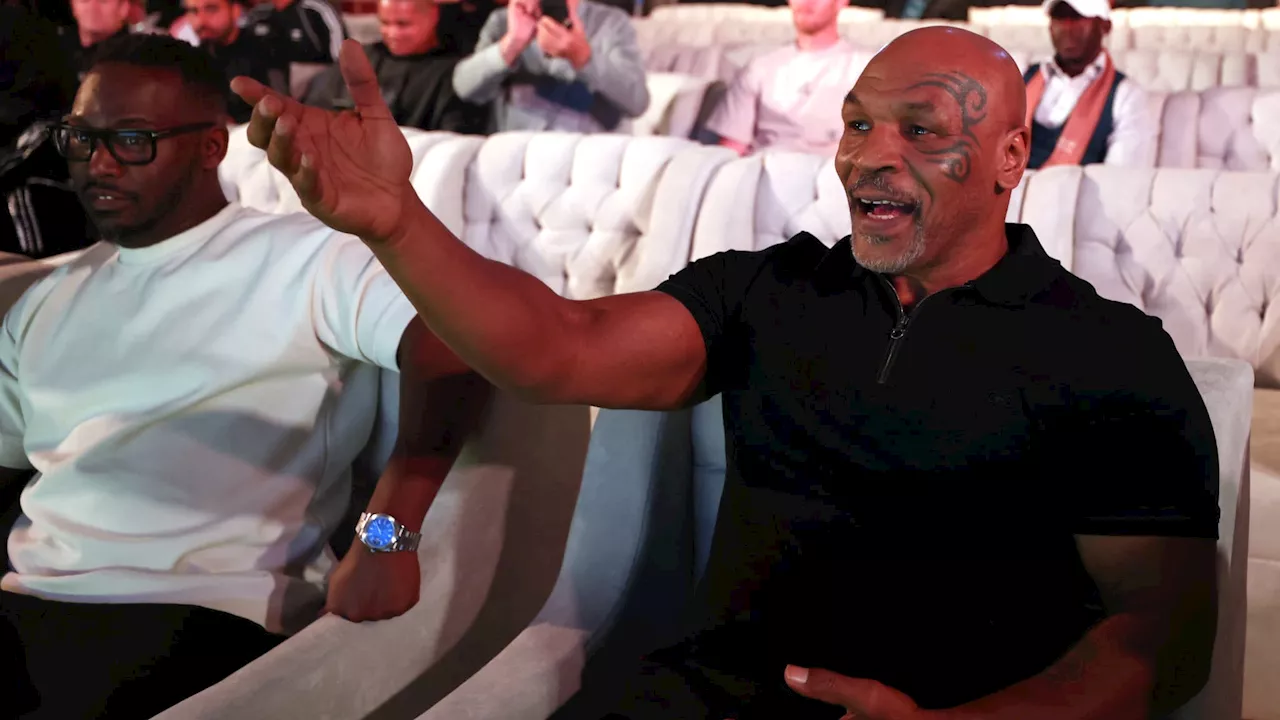 Boxe: Mike Tyson face à Jake Paul, une exhibition en forme de 'vrai combat'