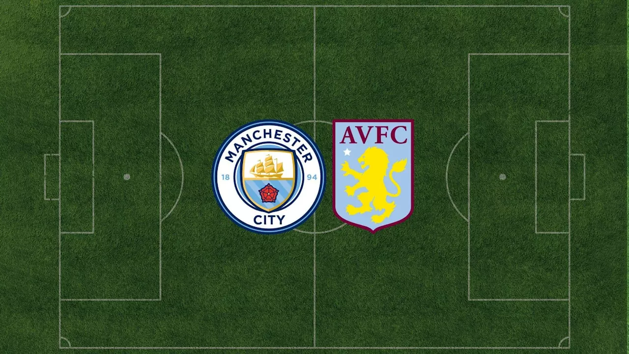 Rencontre de Premier League entre Man City et Aston Villa