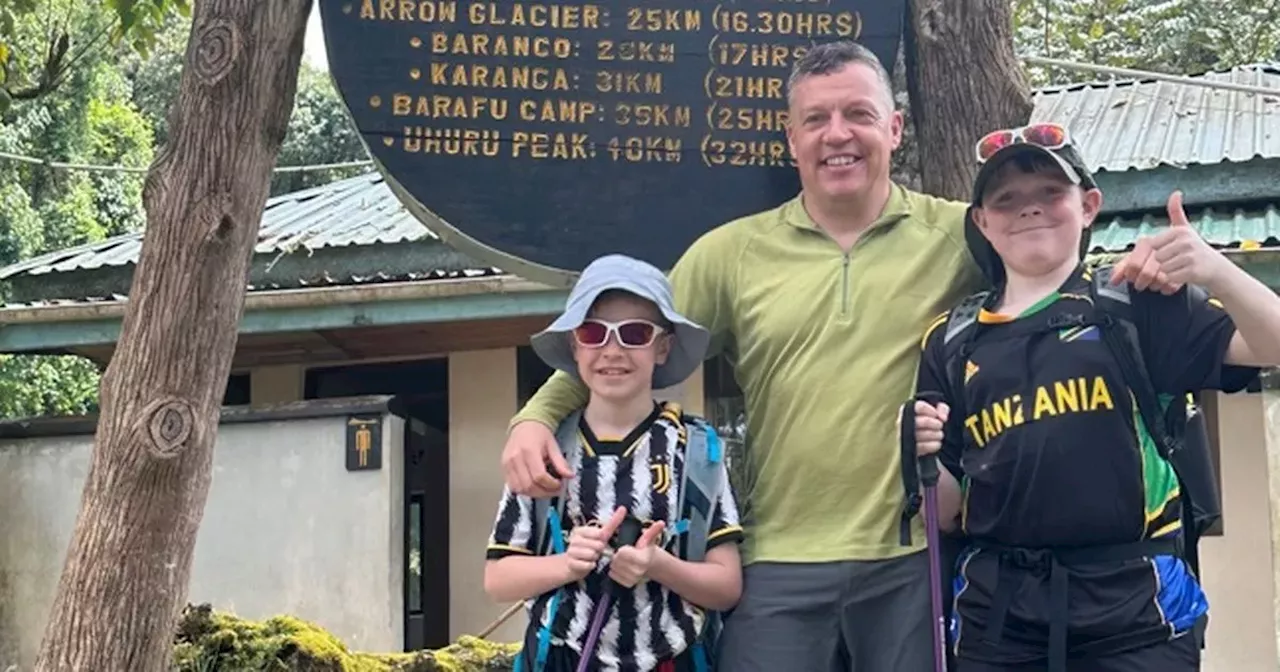 Galway boy, 10, becomes the youngest person ever to summit Kilimanjaro