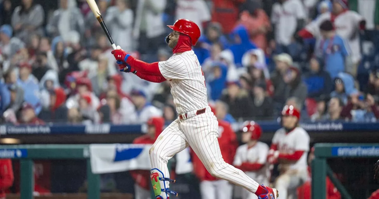 Harper pega 3 jonrones, incluido grand slam; Filis doblegan 9-4 a Rojos