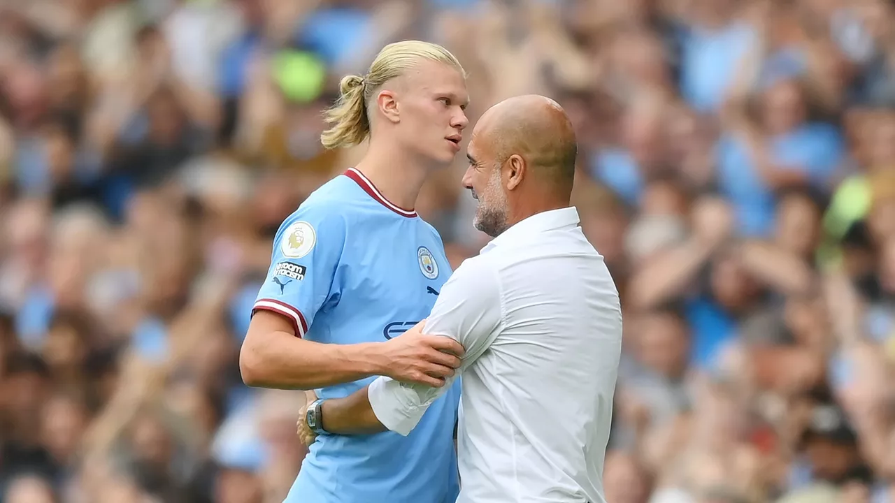 Así defiende Pep Guardiola a Haaland de las críticas