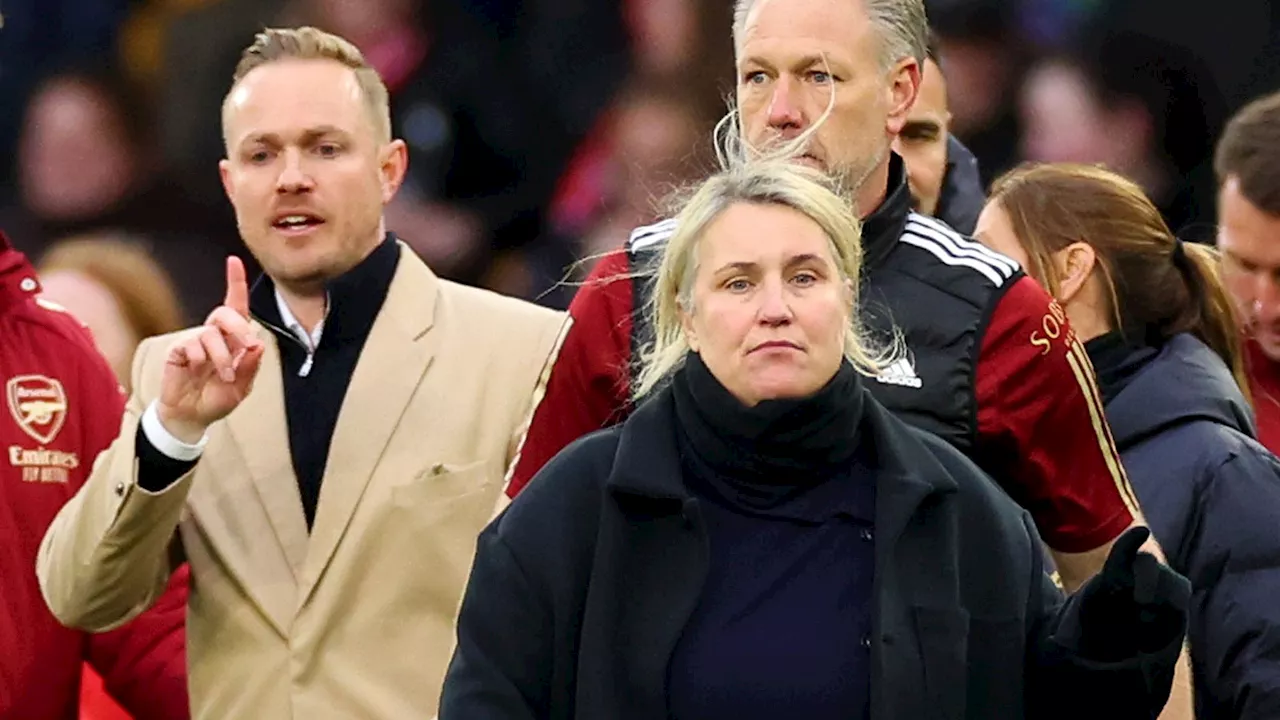 Chelsea boss Emma Hayes faces no action from FA after clash with Arsenal head coach