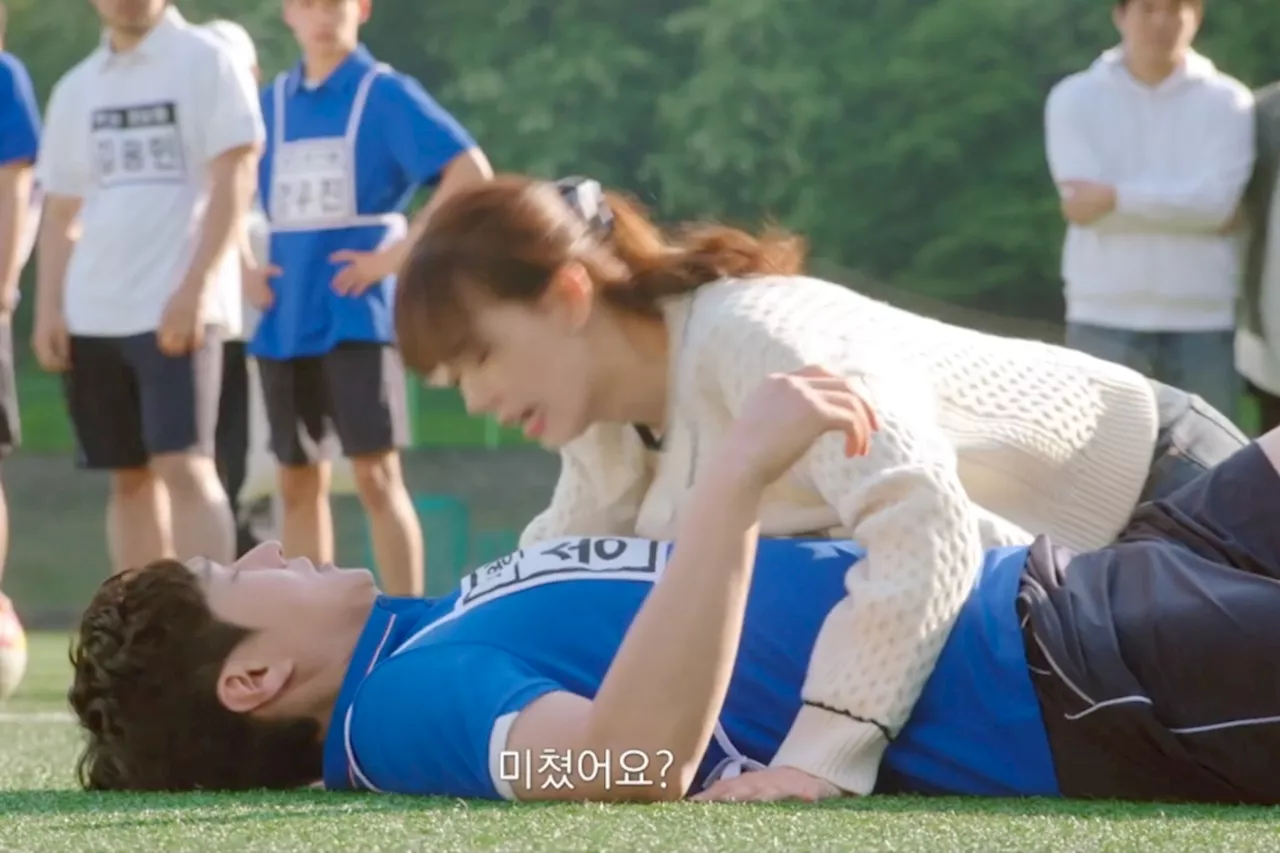 Watch: Go Kyung Pyo And Kang Han Na Become Entangled After A Fateful Accident In Hilarious Teasers For “Frankly Speaking”