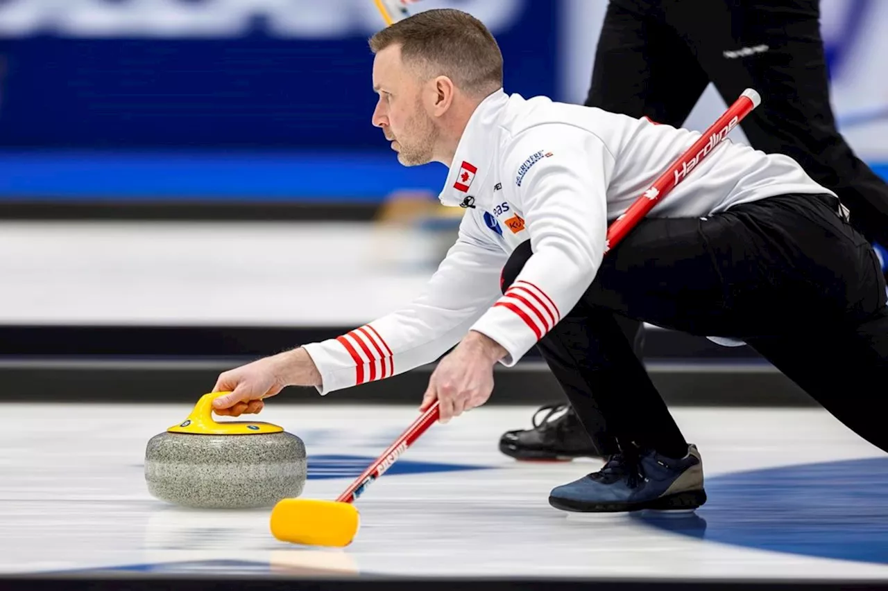 Canada's Gushue tops the Netherlands and South Korea at world curling championship