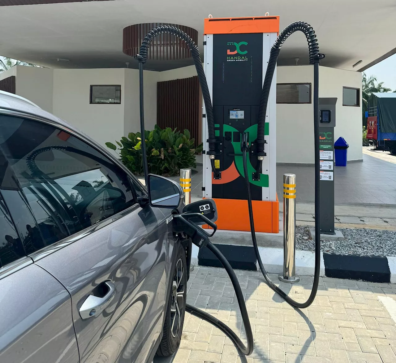 First EV Charger on New Highway Now Open to Public