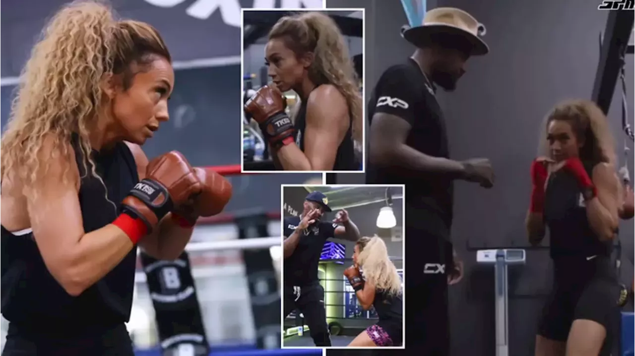 Kate Abdo tipped for shock boxing debut after training footage emerges