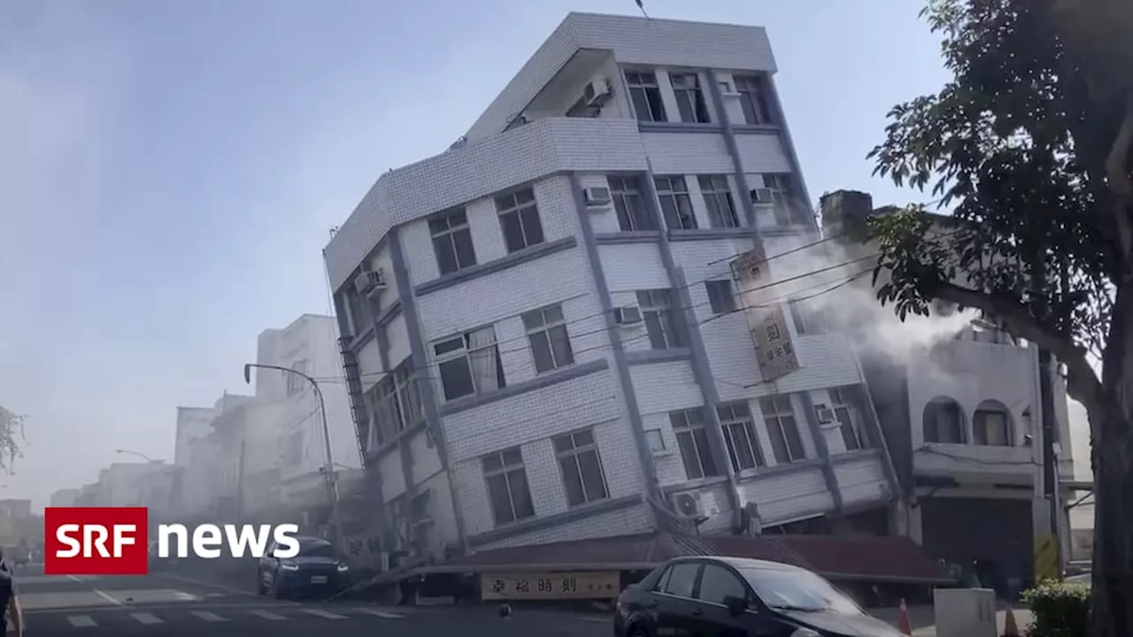 Schweres Erdbeben vor Taiwan - Beben vor Taiwan löst Tsunami-Warnung in Japan aus