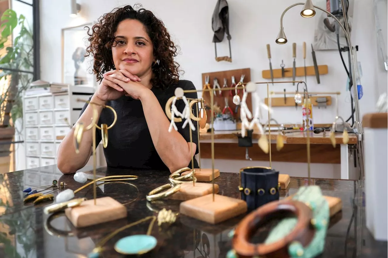 Ropes, brass, salt, stone: How this Kenyan designer is reinventing jewellery