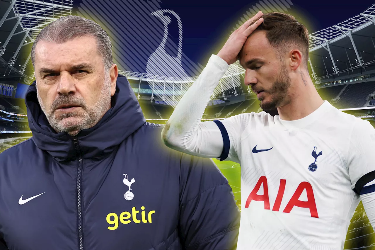 James Maddison told to ‘knock on Ange Postecoglou’s door’ as Tottenham fans left baffled by decision...