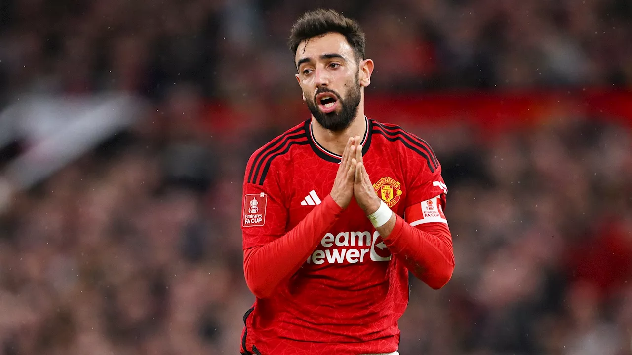 Liverpool game could see Manchester United captain Bruno Fernandes suspended for two key matches...