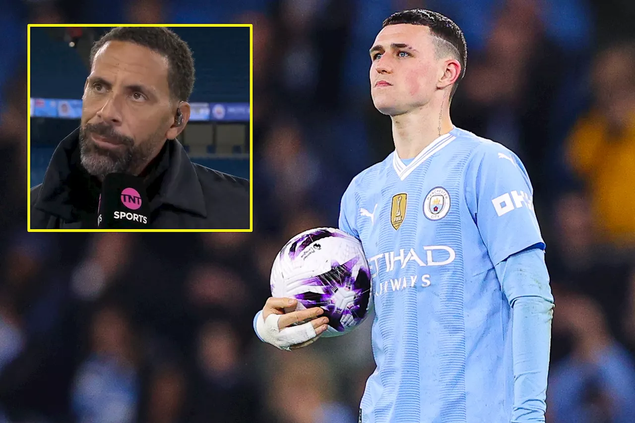 Rio Ferdinand sends Phil Foden England plea to Gareth Southgate after Man City masterclass...