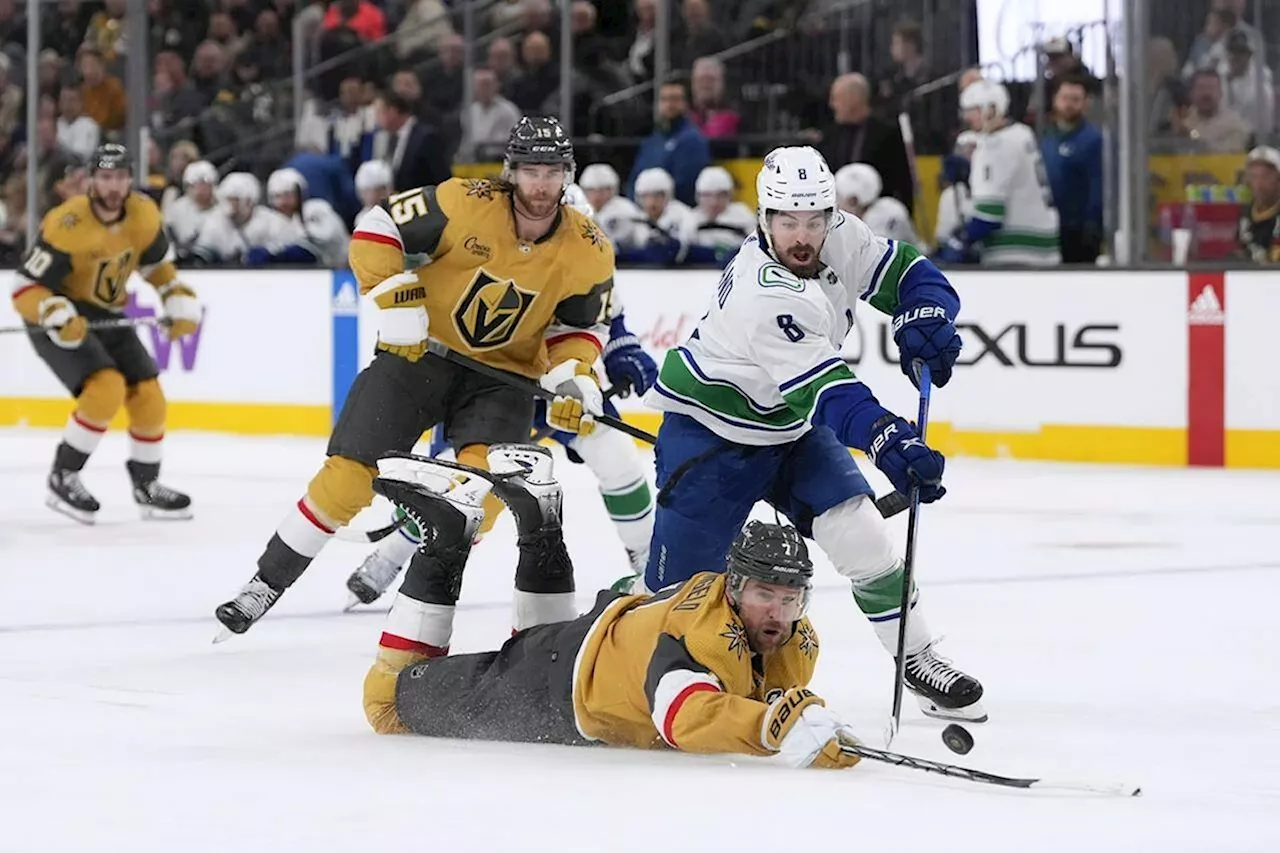 Marchessault scores team-high 41st goal, Vegas beats visiting Canucks 6-3