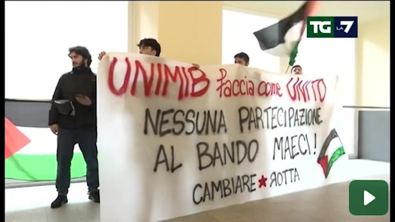 Università, la Bicocca di Milano dice no al boicottaggio del bando Italia-Israele