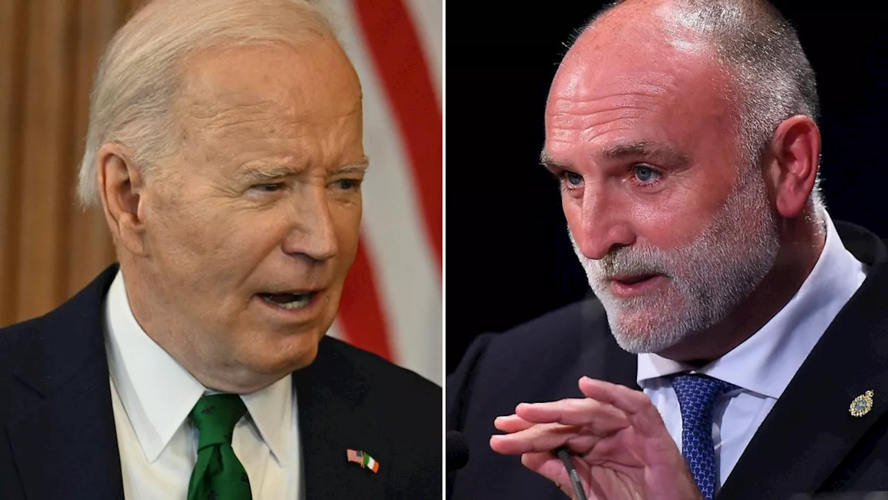 Celebrity founder of targeted aid group may be key to Biden reversing Israel policy