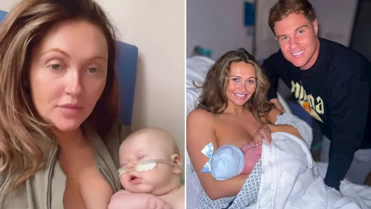 Charlotte Dawson terrified her baby son could face permanent health issues after near fatal experience...