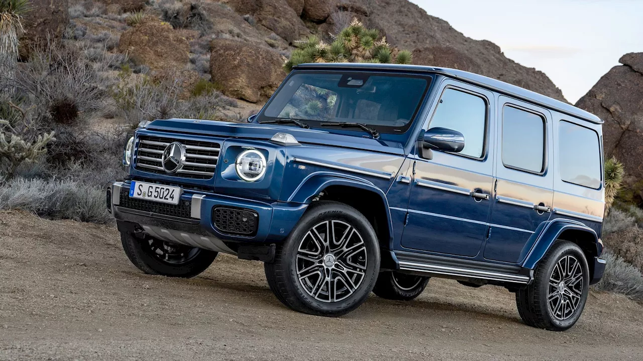 The Mercedes-Benz G-Class has, apparently, been facelifted