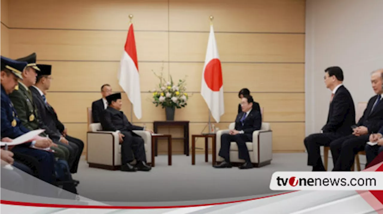 Menhan Prabowo Temui PM Jepang Kishida di Tokyo, Bahas Peningkatan Kolaborasi Bidang Pertahanan