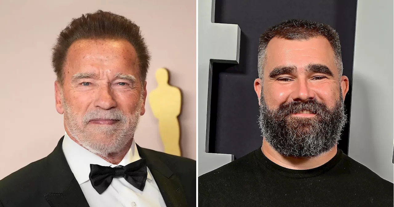 Arnold Schwarzenegger Gives Jason Kelce Advice on a Future in Politics