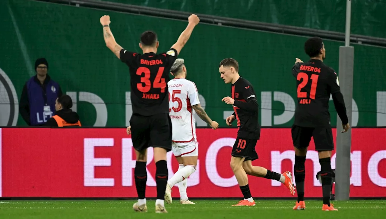 Duitse bekerfinale: Fortuna Düsseldorf kansloos tegen Bayer Leverkusen