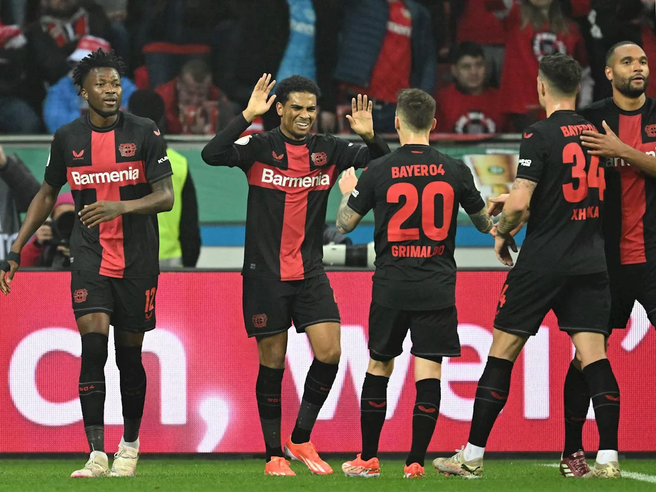 Leverkusen zieht mit Gala ins Pokalfinale ein