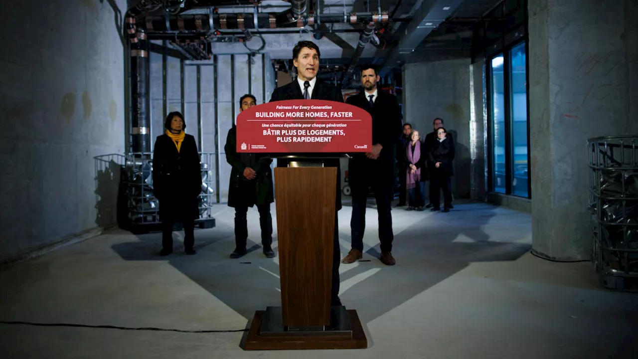 Newsroom Ready: Trudeau: Federal budget will include more money for apartment construction loans