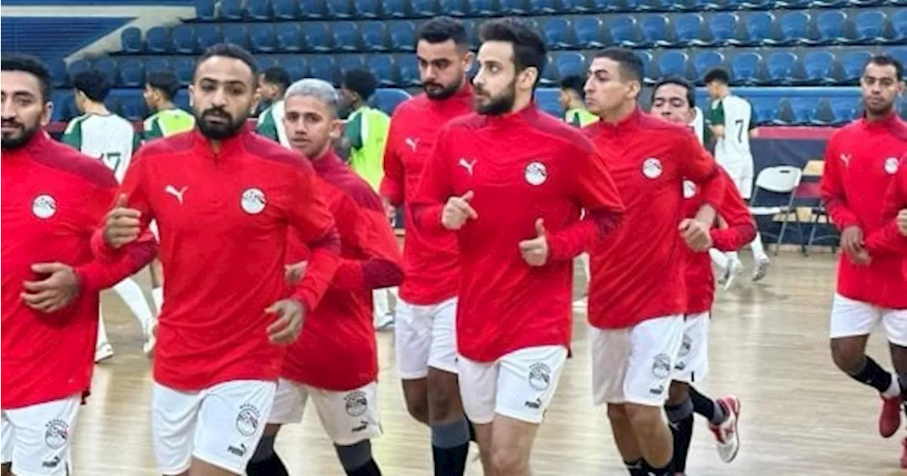 منتخب الصالات يطير للمغرب 9 أبريل للمشاركة بكأس الأمم الأفريقية