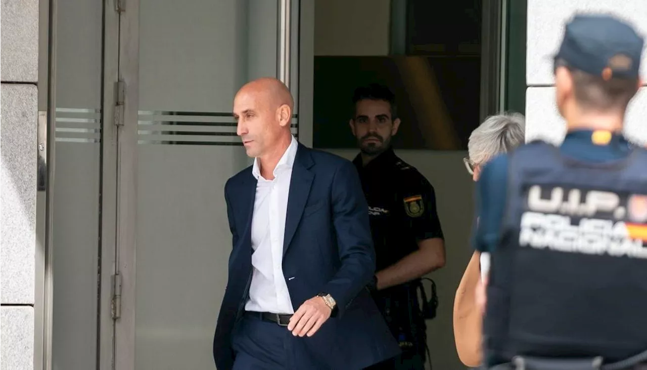 Luis Rubiales fue capturado por la Guardia Civil tras aterrizar en Madrid