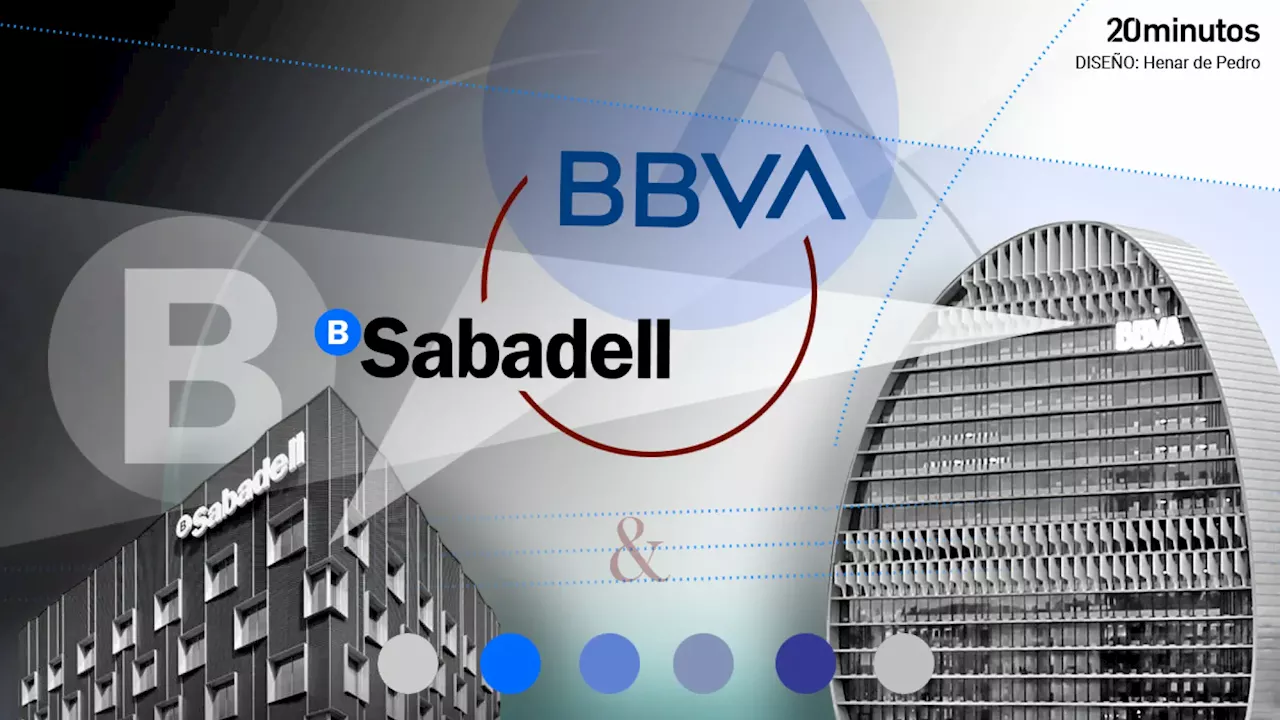 Fusión BBVA-Banco Sabadell: así afectaría a los clientes ambos bancos la operación