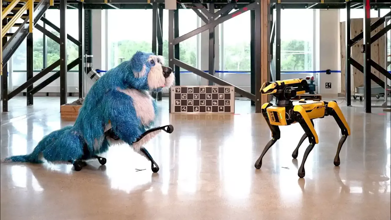 Sparkles, el nuevo perro robot de Boston Dynamics que parece un dibujo animado de Disney