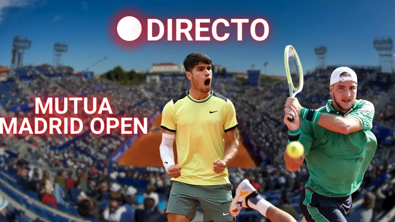 Struff, en directo: octavos de final del Mutua Madrid Open