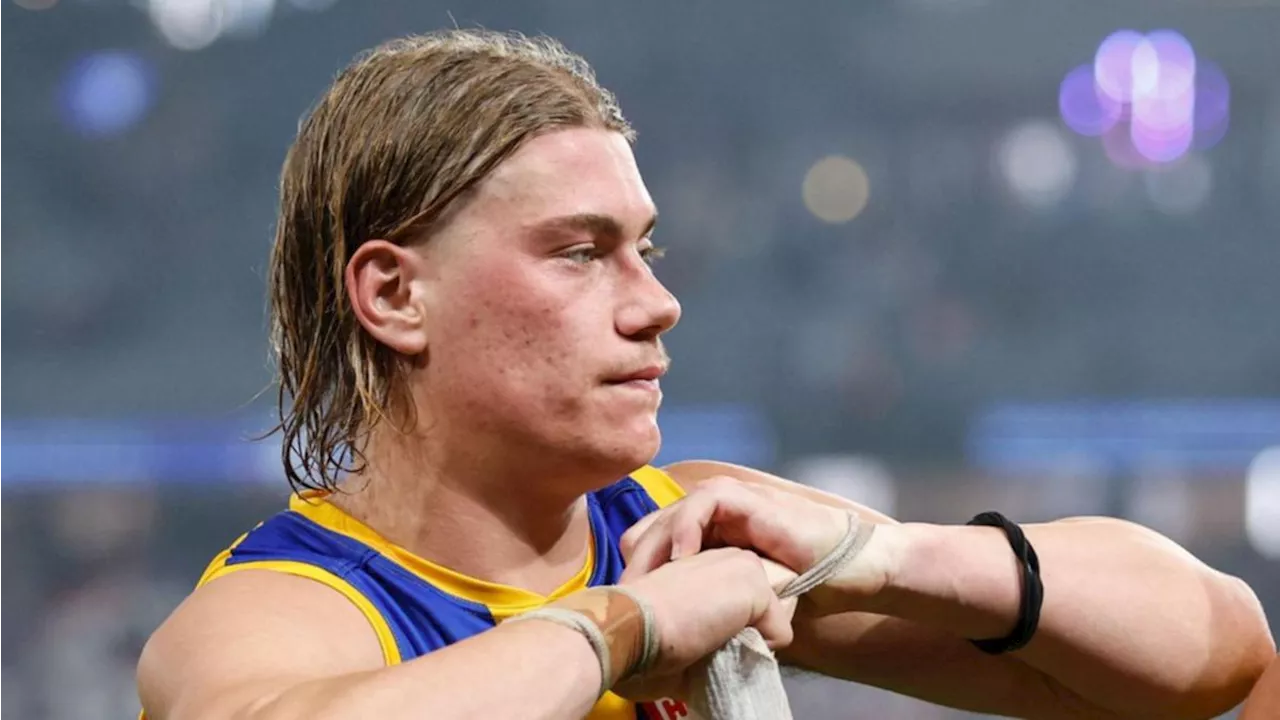 Adam Simpson explains worrying picture behind emerging AFL superstar Harley Reid’s absence