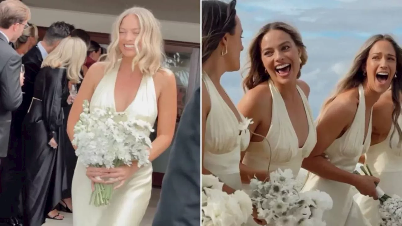 Hidden detail in wedding video reveals Margot Robbie generous act for best friend