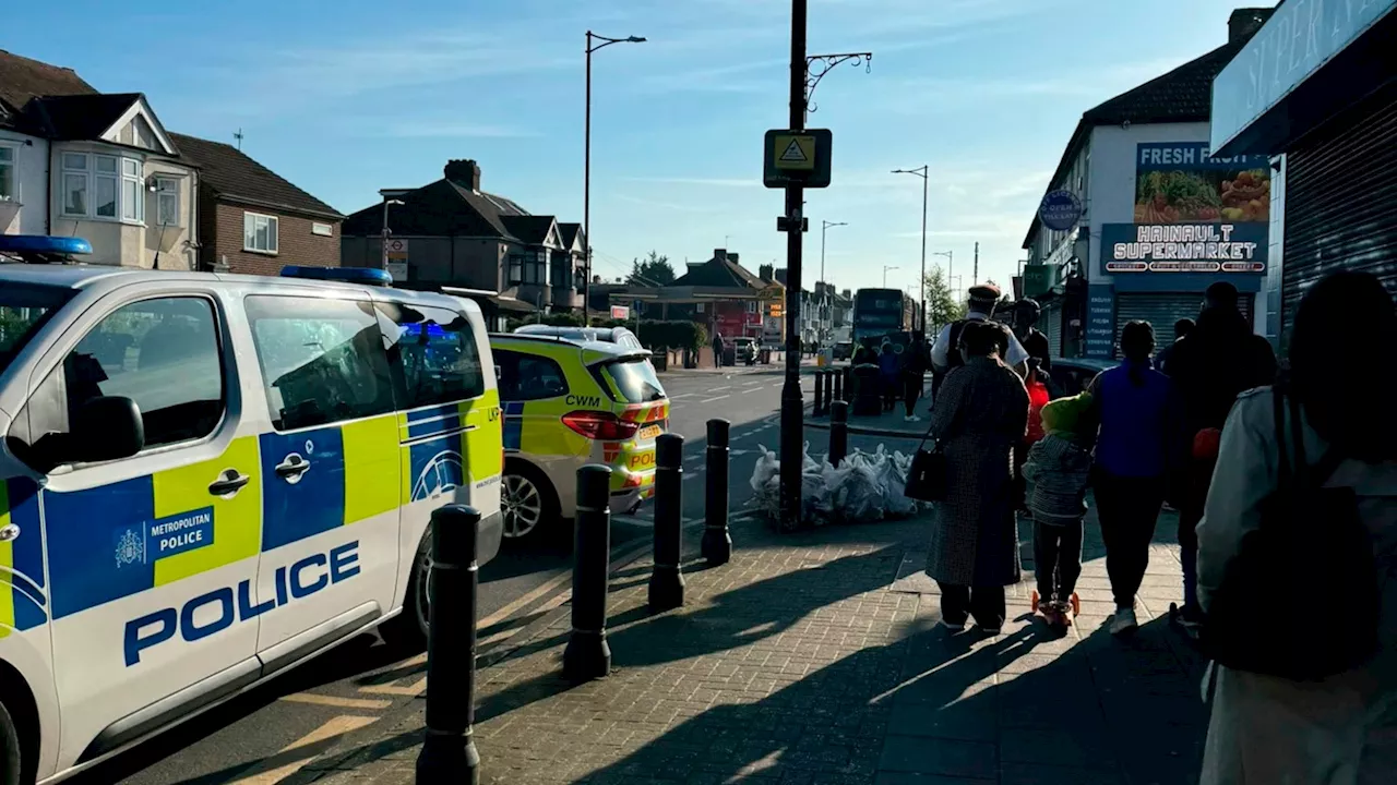 Man with sword arrested after multiple people stabbed near London tube station