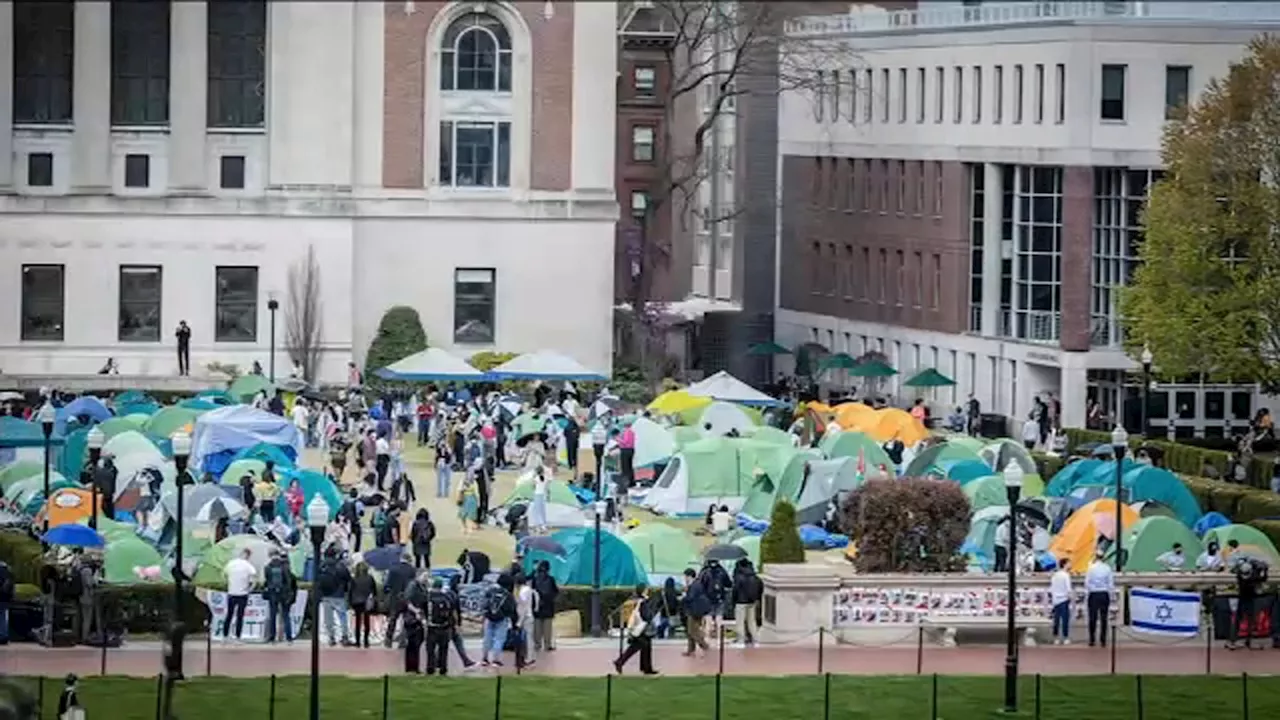 Columbia University begins suspending students who refuse to leave encampment