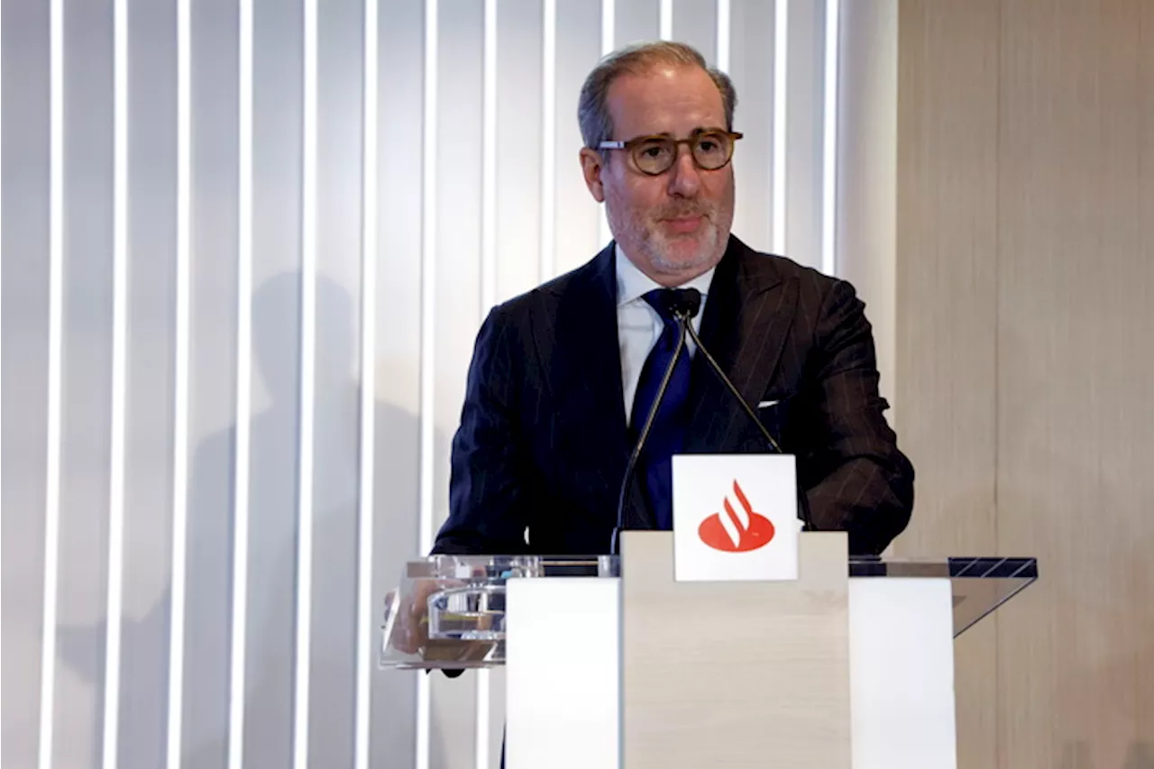 Hector Grisi Checa, ceo di Santander, presenta i risultati