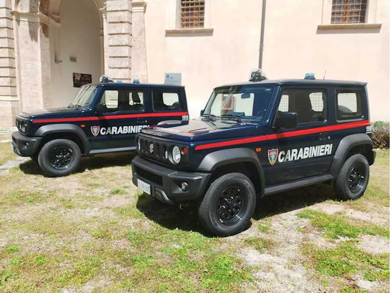 Quattro Suzuki Jimny per i Carabinieri Forestali Parco Maiella